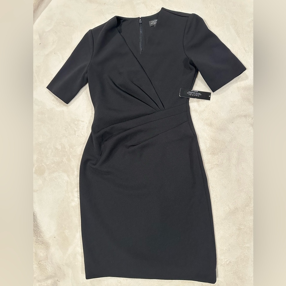 Elegant TAHARI Black Dress